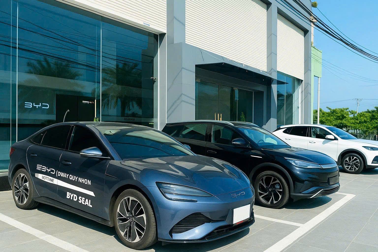 BYD Oway Quy Nhơn đầy đủ các mẫu xe lái thử